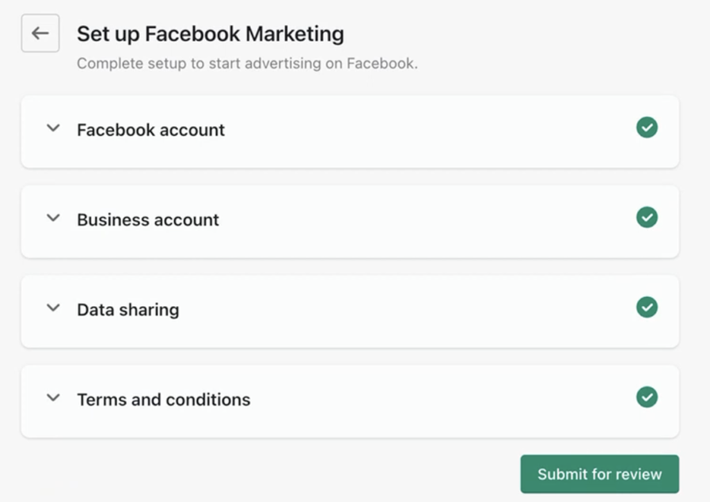 how to install the facebook pixel on shopify submit for review