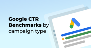 google ads ctr benchmarks cover