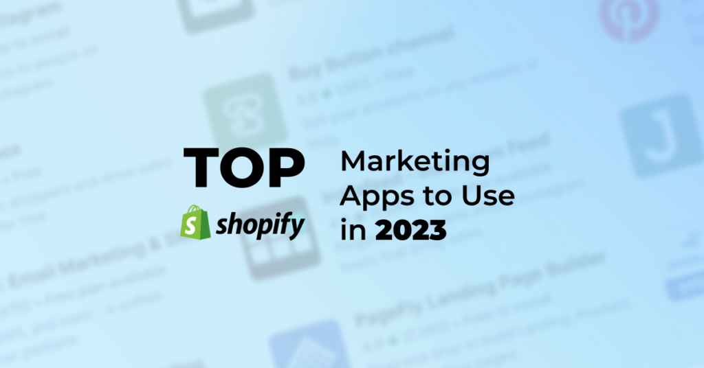 best shopify marketing apps