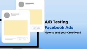 A/B testing facebook ads cover