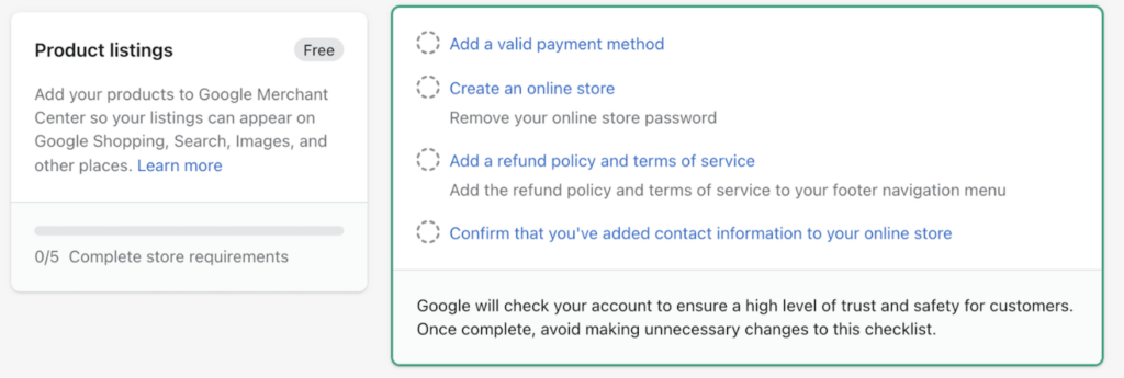 checklist for installing google conversion tracking