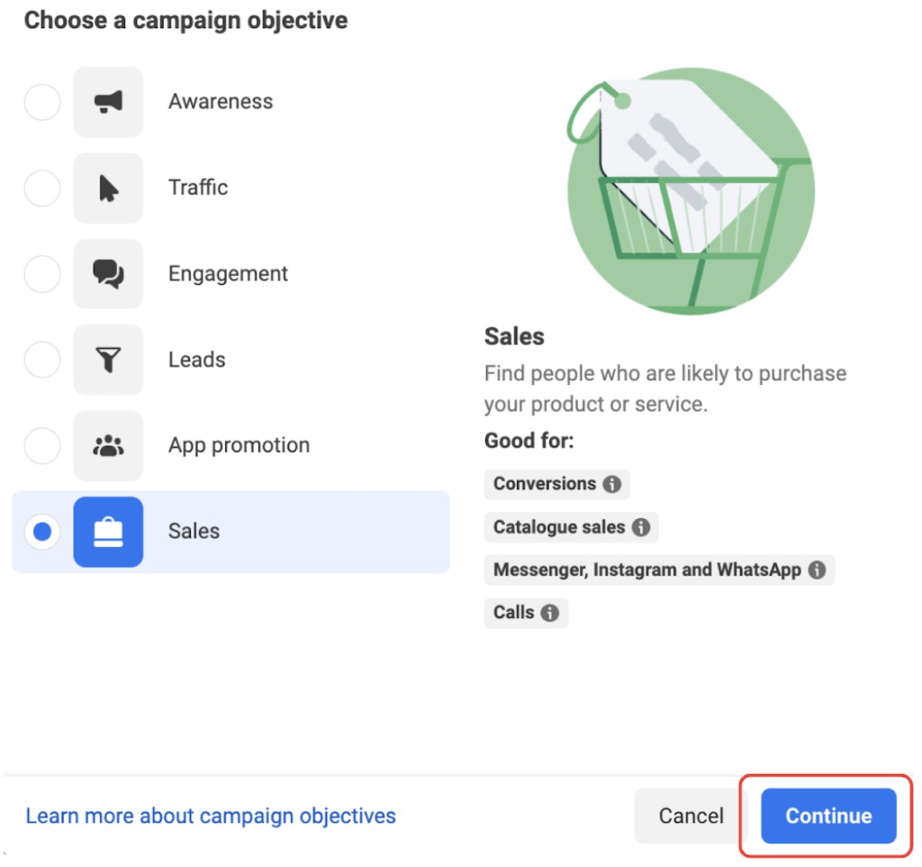 retargeting ads campaign objective
