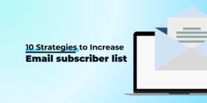 increase email subscriber list cover