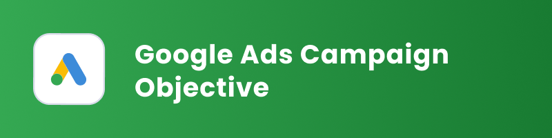 google ads campaign objective cover