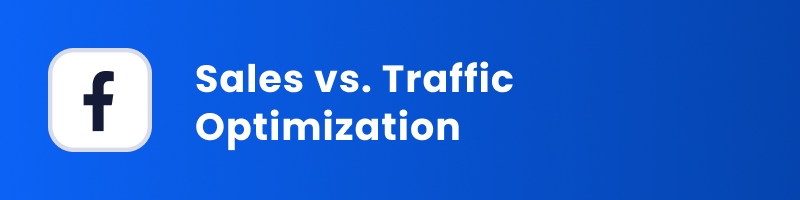 traffic or sales optimization cover