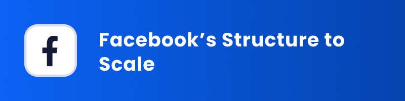 facebook's structure to scale cover