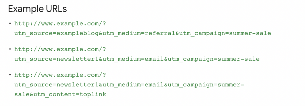utm tags examples