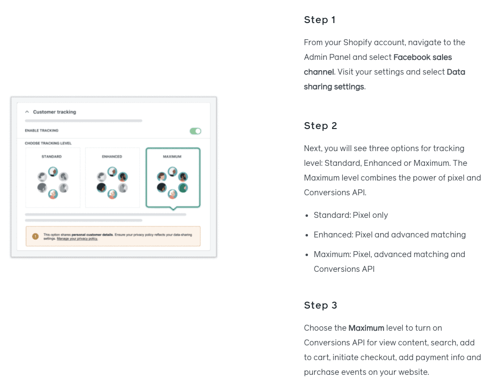 use conversion api for facebook ads