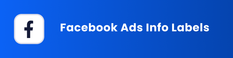 facebook ads info labels cover