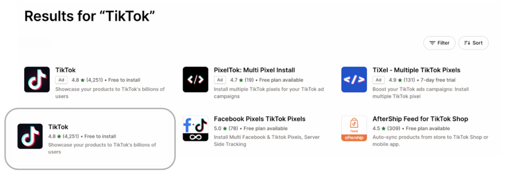 tiktok app for pixel