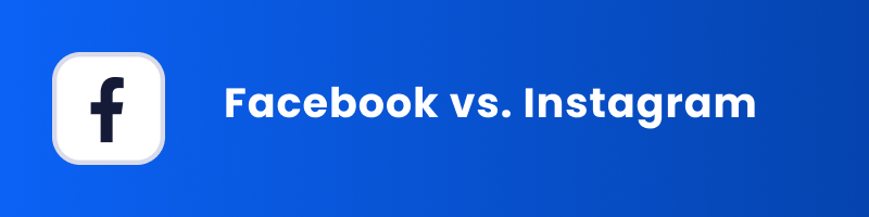 facebook vs. instagram ads cover