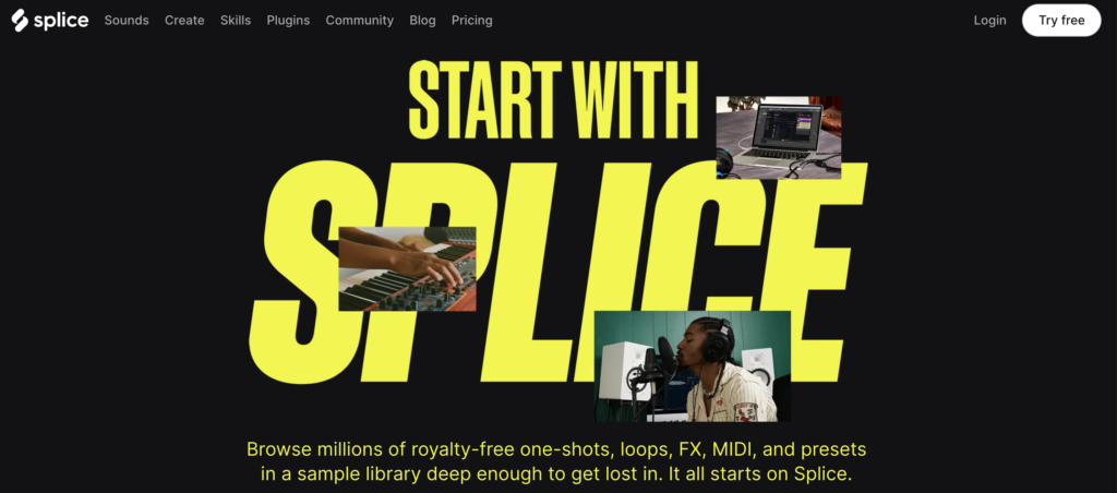 splice homepage