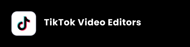 tiktok video editors cover