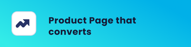 create product page that converts cover