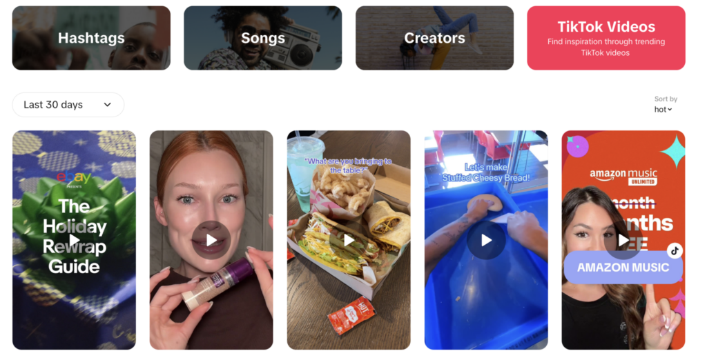 increase tiktok ctr with trending videos ideas