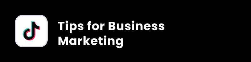 tiktok for business marketing cover