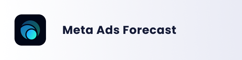 meta ads forecast cover