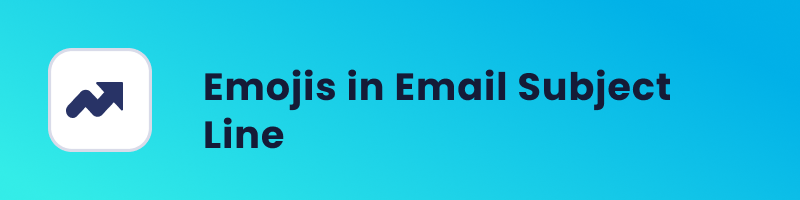 emojis in email subject lines cover