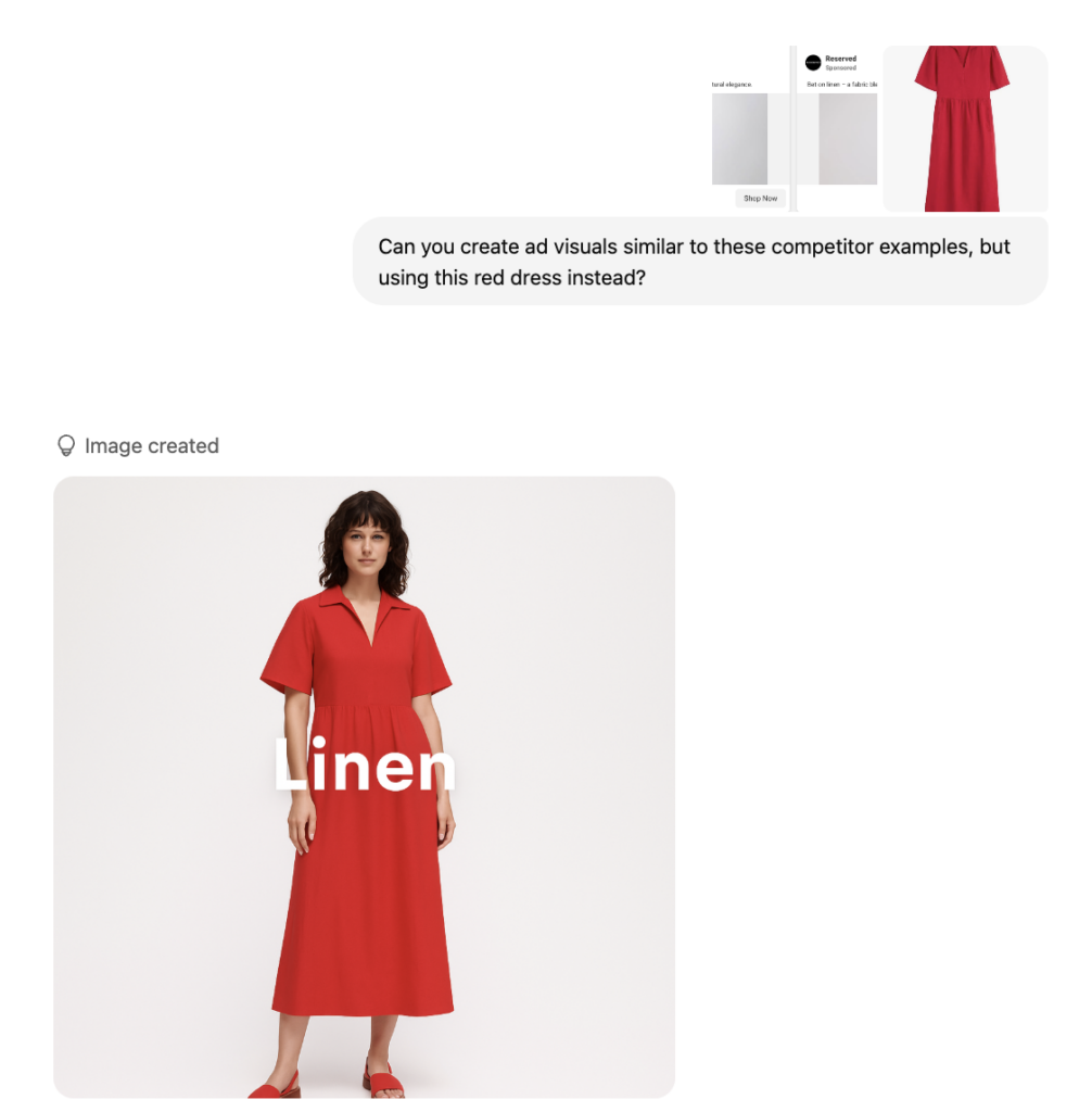 ai generated image for meta ads