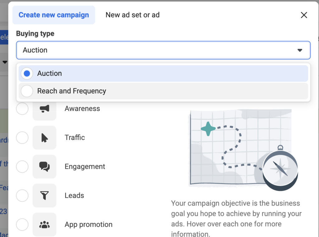 Reach and Frequency buying type